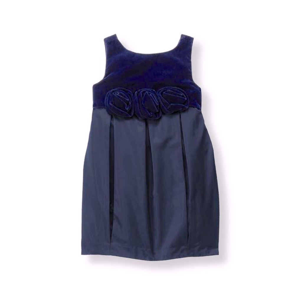 Janie and Jack size 7 beautiful blue dress